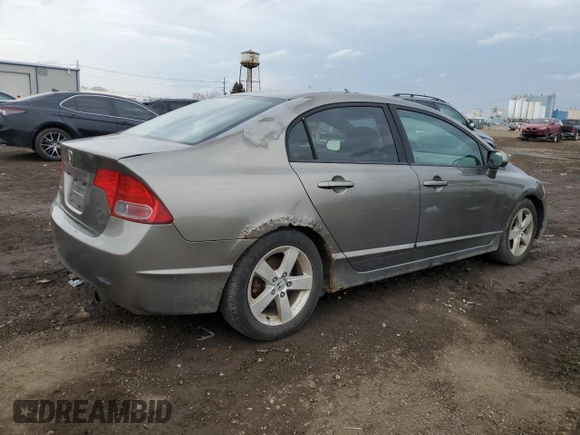 2007 Honda Civic EX with VIN 1HGFA16807L139145, listed as a Copart auction lot 52444095 with 217,422 mi miles and Salvage Title. Bid and sale history available at DreamBid. Image 3.