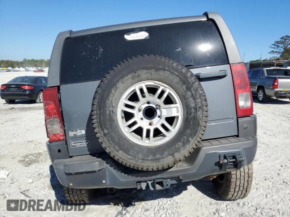 2008 Hummer H3 SUV with VIN 5GTEN13E588177847, listed as a Copart auction lot 77283604 with 141,017 mi miles and Clean Title. Bid and sale history available at carsss.com. Image 6.
