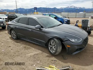 2020 Hyundai Sonata SEL z VIN 5NPEF4JA3LH000813, wystawiony jako Copart lot #50511305 z przebiegiem 57 424 mil mil oraz Szkoda całkowita • Salvage title. Historia ofert i sprzedaży dostępna na DreamBid. Obrazek 4.