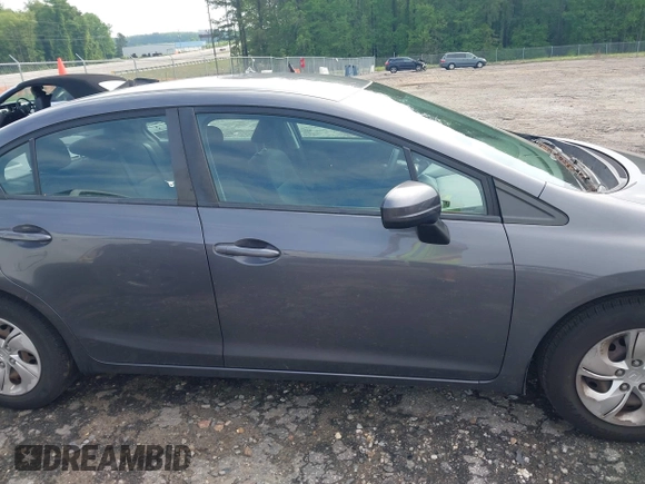 2015 Honda Civic LX with VIN 19XFB2F59FE065190, listed as a IAAI auction lot 42070979 with 153,317 mi miles and . Bid and sale history available at DreamBid. Image 13.