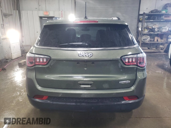 2020 Jeep Compass Latitude with VIN 3C4NJCBB6LT162340, listed as a Copart auction lot 49389335 with 99,232 mi miles and Salvage Title. Bid and sale history available at carsss.com. Image 6.