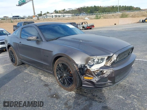 2013 Ford Mustang GT with VIN 1ZVBP8CF0D5247978, listed as a IAAI auction lot 41483581 with 111,560 mi miles. Bid and sale history available at carsss.com. Image 1.