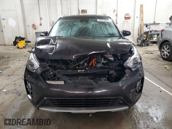 2021 Kia Niro LX with VIN KNDCB3LC8M5462670, listed as a Copart auction lot 84870624 with 49,953 mi miles and Non Repairable. Bid and sale history available at carsss.com. Image 5.