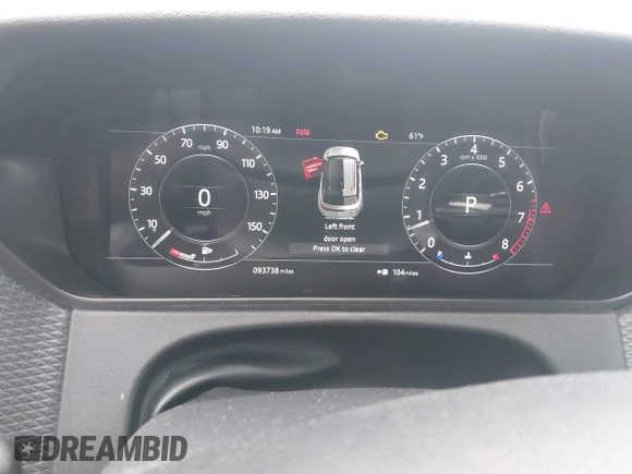 2018 Land Rover Range Rover Velar S with VIN SALYB2RX6JA768739, listed as a IAAI auction lot 42268443 with 93,738 mi miles and . Bid and sale history available at DreamBid. Image 7.