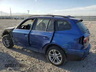 2008 BMW X3 3.0si with VIN WBXPC93498WJ16897, listed as a Copart auction lot 52485205 with 235,798 mi miles and Salvage Title. Bid and sale history available at carsss.com. Image 2.