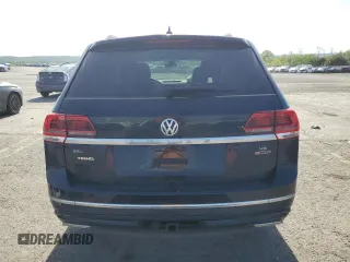 2019 Volkswagen Atlas SEL R-Line with VIN 1V2RR2CAXKC520476, listed as a Copart auction lot 55085975 with 59,727 mi miles and Salvage title. Bid and sale history available at DreamBid. Image 6.