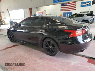 2018 Nissan Maxima SV with VIN 1N4AA6AP3JC380568, listed as a Copart auction lot 58955605 with 129,804 mi miles and Salvage title. Bid and sale history available at DreamBid. Image 2.