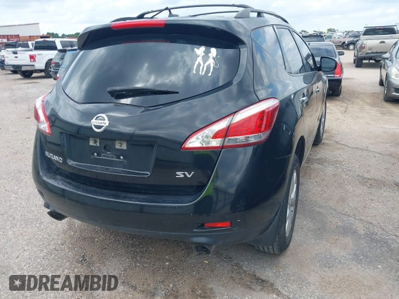 2014 Nissan Murano SV with VIN JN8AZ1MU3EW402598, listed as a IAAI auction lot 42087984 with 180,705 mi miles and . Bid and sale history available at carsss.com. Image 4.