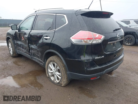 2016 Nissan Rogue SV z VIN KNMAT2MV0GP603383, wystawiony jako IAAI lot #42165722 z przebiegiem Nie podano mil oraz . Historia ofert i sprzedaży dostępna na DreamBid. Obrazek 3.