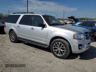 2016 Ford Expedition Max XLT with VIN 1FMJK1JT7GEF28916, listed as a Copart auction lot 54512765 with 124,957 mi miles and Salvage title. Bid and sale history available at DreamBid. Image 4.