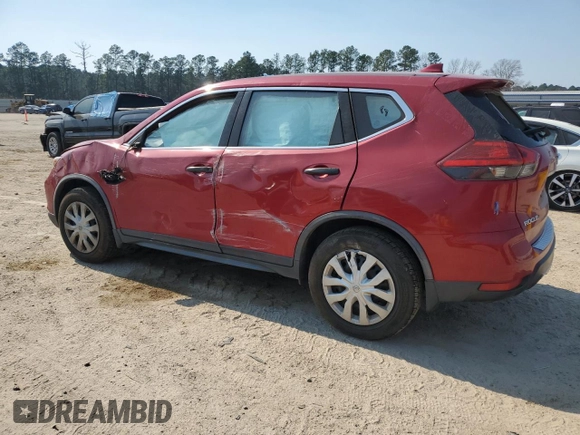 2017 Nissan Rogue S with VIN JN8AT2MT6HW403702, listed as a Copart auction lot 46864555 with 66,035 mi miles and Salvage Title. Bid and sale history available at carsss.com. Image 2.