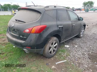 2009 Nissan Murano S with VIN JN8AZ18W99W129037, listed as a IAAI auction lot 42209900 with 139,263 mi miles. Bid and sale history available at carsss.com. Image 4.