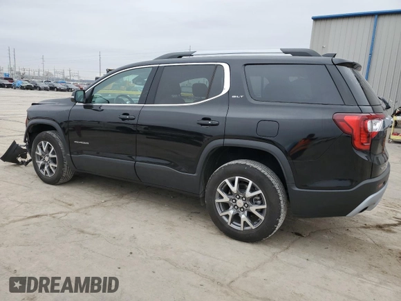 2023 GMC Acadia SLT with VIN 1GKKNML45PZ135436, listed as a Copart auction lot 44863365 with 34,187 mi miles and Salvage Title. Bid and sale history available at DreamBid. Image 2.