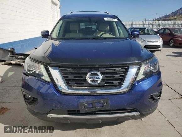 2018 Nissan Pathfinder SV z VIN 5N1DR2MMXJC658758, wystawiony jako Copart lot #54649225 z przebiegiem 85 657 mil mil oraz Szkoda całkowita • Salvage title. Historia ofert i sprzedaży dostępna na DreamBid. Obrazek 5.