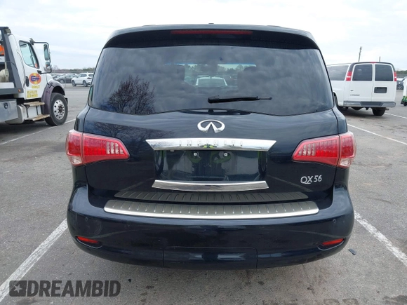 2012 Infiniti QX56 7-passenger z VIN JN8AZ2NEXC9020609, wystawiony jako IAAI lot #42026235 z przebiegiem 168 109 mil mil oraz . Historia ofert i sprzedaży dostępna na DreamBid. Obrazek 16.