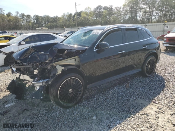 2024 Mercedes-Benz GLC with VIN W1NKM4GBXRU039396, listed as a Copart auction lot 50621215 with 0 mi miles and Clean Title. Bid and sale history available at carsss.com. Image 1.