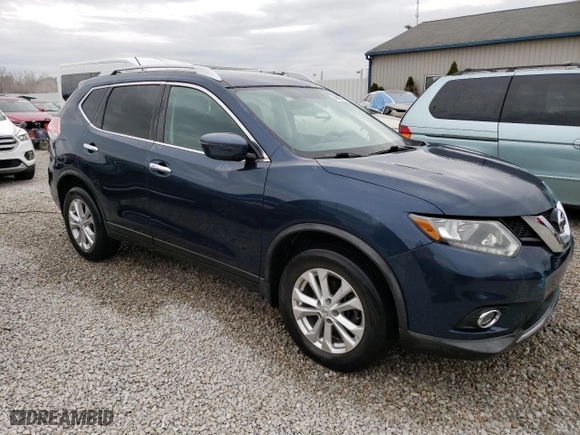2016 Nissan Rogue S with VIN KNMAT2MV9GP675912, listed as a Copart auction lot 49402115 with 137,954 mi miles and Non Repairable. Bid and sale history available at carsss.com. Image 4.