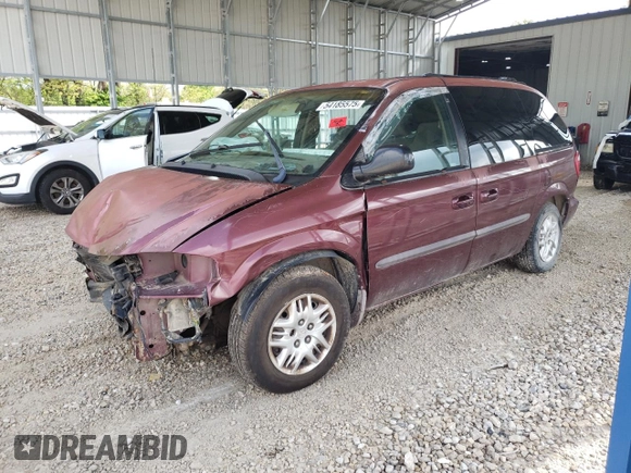 2002 Dodge Caravan Sport z VIN 1B4GP453X2B728594, wystawiony jako Copart lot #54185575 z przebiegiem 173 827 mil mil oraz Szkoda całkowita • Salvage title. Historia ofert i sprzedaży dostępna na DreamBid. Obrazek 1.