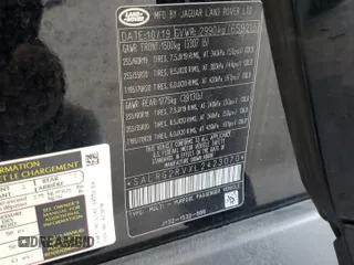 2020 Land Rover Discovery SE with VIN SALRG2RVXL2423070, listed as a Copart auction lot 74244534 with 110,378 mi miles and Salvage Title. Bid and sale history available at DreamBid. Image 13.