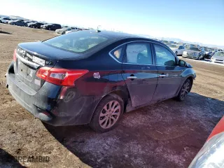2019 Nissan Sentra S with VIN 3N1AB7AP4KY416518, listed as a Copart auction lot 41805285 with 94,922 mi miles and Salvage Title. Bid and sale history available at carsss.com. Image 3.