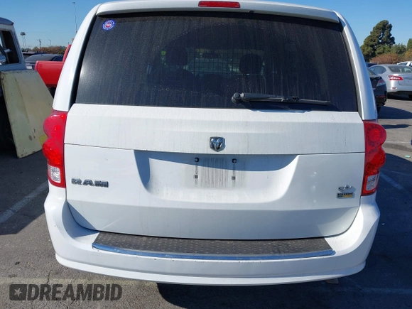2014 Ram Cargo Van Tradesman with VIN 2C4JRGAG7ER182016, listed as a IAAI auction lot 40917239 with 183,562 mi miles. Bid and sale history available at carsss.com. Image 16.