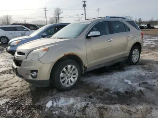2010 Chevrolet Equinox LTZ with VIN 2CNFLGEY3A6220584, listed as a Copart auction lot 49052525 with 121,427 mi miles and Salvage Title. Bid and sale history available at DreamBid. Image 1.