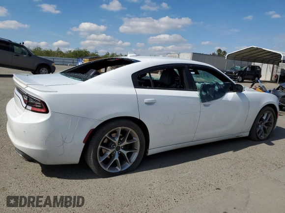 2020 Dodge Charger SXT with VIN 2C3CDXBG7LH102260, listed as a Copart auction lot 47724745 with 111,142 mi miles and Salvage Title. Bid and sale history available at DreamBid. Image 3.