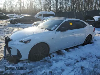 2020 Lexus IS 350 F Sport with VIN JTHGZ1E26L5017623, listed as a Copart auction lot 87470354 with Not Provided miles and Salvage Title. Bid and sale history available at DreamBid. Image 1.
