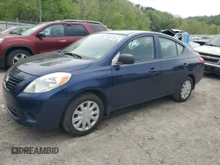 2014 Nissan Versa SV with VIN 3N1CN7AP2EL865682, listed as a Copart auction lot 55087765 with 208,703 mi miles and Salvage Title. Bid and sale history available at DreamBid. Image 1.