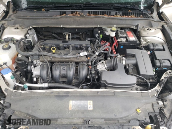 2017 Ford Fusion S with VIN 3FA6P0G75HR319615, listed as a Copart auction lot 51743475 with 128,915 mi miles and Salvage Title. Bid and sale history available at carsss.com. Image 11.