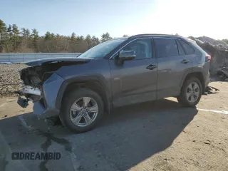 2024 Toyota RAV4 XLE with VIN 2T3P1RFV0RC449191, listed as a Copart auction lot 47747415 with 20,185 mi miles and Salvage Title. Bid and sale history available at DreamBid. Image 1.
