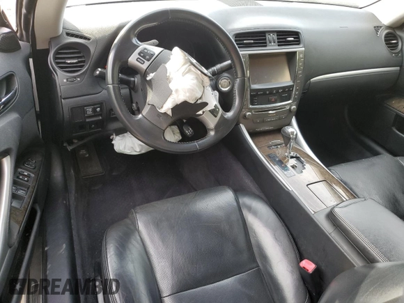 2013 Lexus IS 250 C with VIN JTHFF2C24D2528196, listed as a Copart auction lot 53951695 with Not provided miles and Salvage title. Bid and sale history available at DreamBid. Image 8.