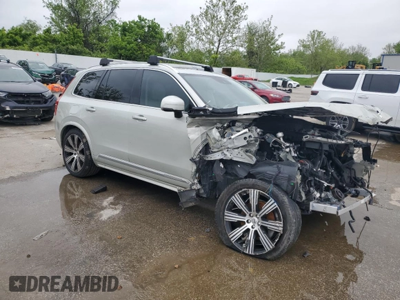 2020 Volvo XC90 Inscription with VIN YV4A221LXL1607974, listed as a Copart auction lot 55291265 with Not provided miles and Salvage title. Bid and sale history available at DreamBid. Image 4.