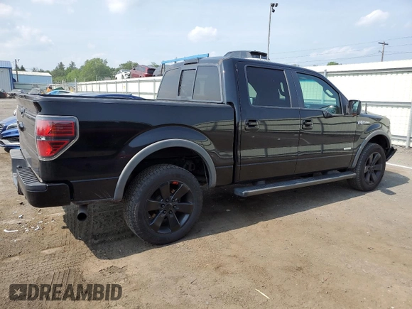 2011 Ford F-150 XLT with VIN 1FTFW1ET6BFC56273, listed as a Copart auction lot 60679755 with 136,912 mi miles and Salvage title. Bid and sale history available at DreamBid. Image 3.