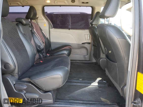 2012 Toyota Sienna SE with VIN 5TDXK3DC5CS226793, listed as a Copart auction lot 46848205 with 135,291 mi miles and Salvage title. Bid and sale history available at DreamBid. Image 11.