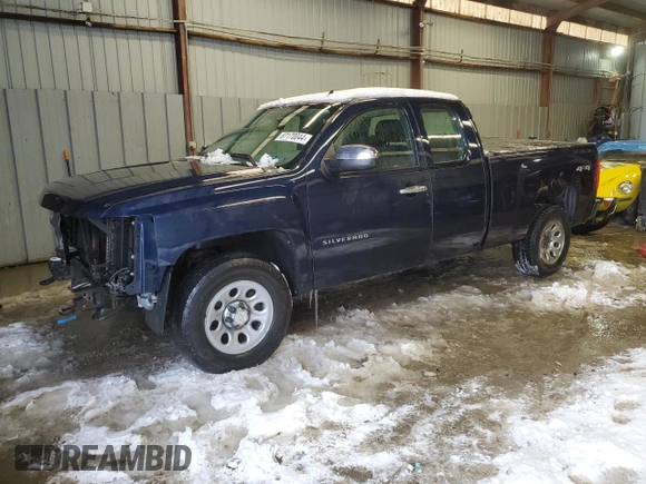 2011 Chevrolet Silverado 1500 Work Truck with VIN 1GCRKPEA7BZ302797, listed as a Copart auction lot 87170044 with 132,219 mi miles and Salvage Title. Bid and sale history available at DreamBid. Image 1.