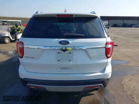 2016 Ford Explorer Limited with VIN 1FM5K7F86GGA56835, listed as a IAAI auction lot 41466772 with 137,306 mi miles and . Bid and sale history available at DreamBid. Image 17.
