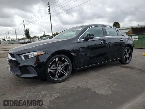 2022 Mercedes-Benz A 220 with VIN W1K3G4FBXNJ365897, listed as a Copart auction lot 84599364 with 41,141 mi miles and Clean Title. Bid and sale history available at DreamBid. Image 1.