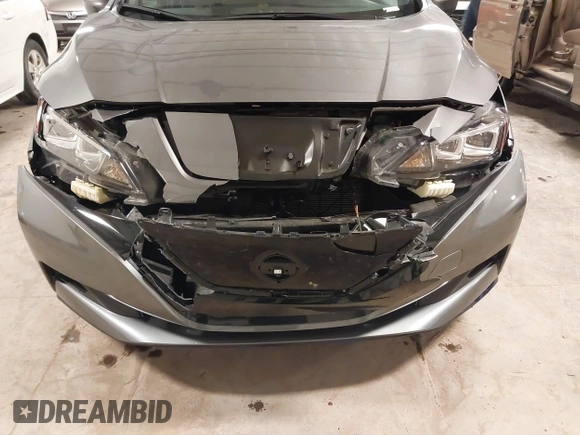 2022 Nissan LEAF SV Plus with VIN 1N4BZ1CV0NC554971, listed as a IAAI auction lot 41348000 with 31,479 mi miles and . Bid and sale history available at DreamBid. Image 6.