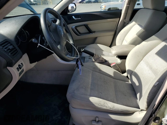 2007 Subaru Legacy Outback z VIN 4S4BP61C877345595, wystawiony jako Copart lot #58589165 z przebiegiem 124 710 mil mil oraz Szkoda całkowita • Salvage title. Historia ofert i sprzedaży dostępna na DreamBid. Obrazek 7.