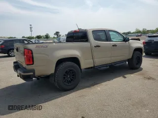 2022 Chevrolet Colorado 4WD Z71 with VIN 1GCGTDEN8N1330603, listed as a Copart auction lot 59000715 with 48,529 mi miles and Salvage title. Bid and sale history available at DreamBid. Image 3.
