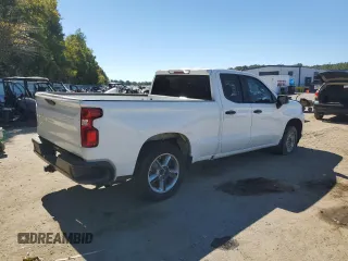 2020 Chevrolet Silverado 1500 Work Truck with VIN 1GCRWAEF0LZ269401, listed as a Copart auction lot 76620194 with 89,910 mi miles and Salvage Title. Bid and sale history available at DreamBid. Image 3.