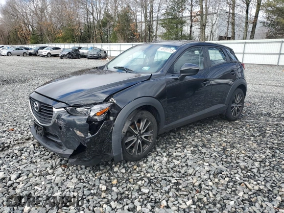 2017 Mazda CX-3 Touring with VIN JM1DKFC70H0141685, listed as a Copart auction lot 49791715 with 127,416 mi miles and Salvage Title. Bid and sale history available at DreamBid. Image 1.