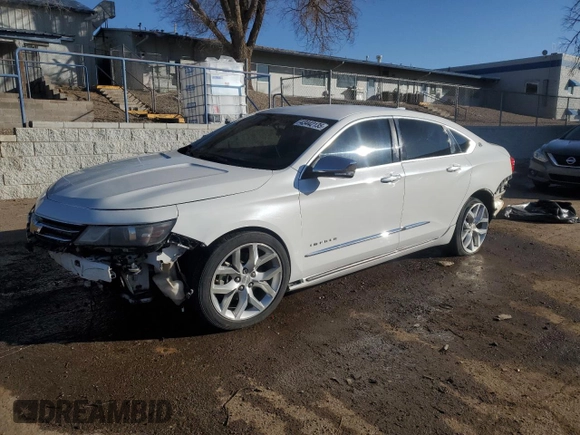 2015 Chevrolet Impala LTZ with VIN 1G1155SL1FU132804, listed as a Copart auction lot 43442135 with 100,018 mi miles and Salvage Title. Bid and sale history available at DreamBid. Image 1.