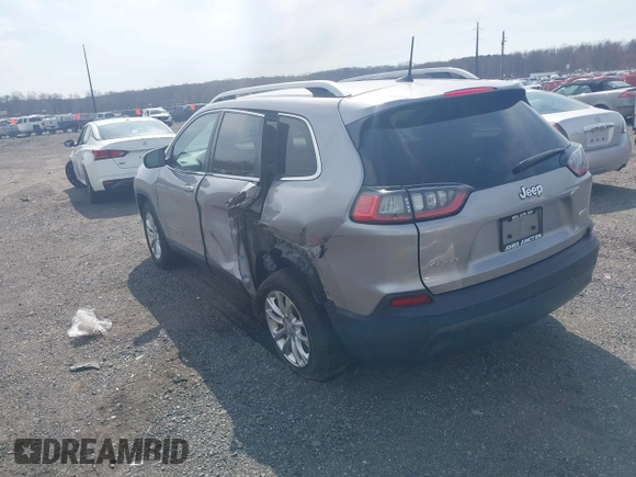 2019 Jeep Cherokee Latitude with VIN 1C4PJMCB4KD239465, listed as a IAAI auction lot 41849483 with 81,229 mi miles. Bid and sale history available at carsss.com. Image 3.