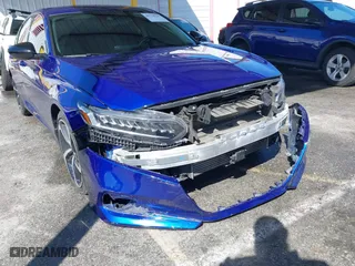 2022 Honda Accord Sedan Sport SE with VIN 1HGCV1F45NA066576, listed as a IAAI auction lot 41778147 with 40,650 mi miles. Bid and sale history available at carsss.com. Image 6.