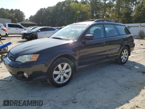 2006 Subaru Legacy Outback z VIN 4S4BP61C767309251, wystawiony jako Copart lot #70956714 z przebiegiem 160 838 mil mil oraz Nie do naprawy • Non repairable. Historia ofert i sprzedaży dostępna na DreamBid. Obrazek 1.
