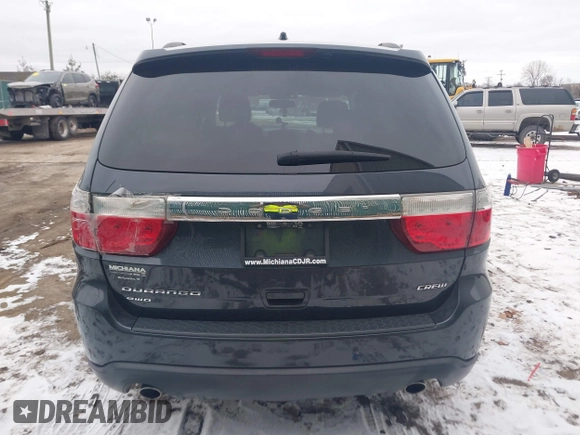 2013 Dodge Durango Crew z VIN 1C4SDJDT7DC684766, wystawiony jako IAAI lot #41277670 z przebiegiem 115 555 mil mil oraz . Historia ofert i sprzedaży dostępna na DreamBid. Obrazek 16.