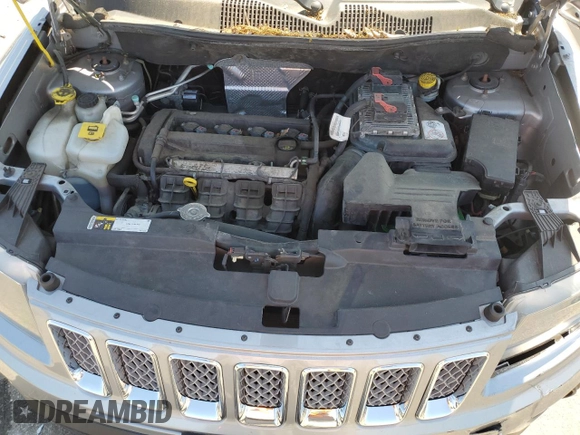 2017 Jeep Compass High Altitude with VIN 1C4NJCEA0HD147820, listed as a Copart auction lot 58565245 with 120,197 mi miles and Salvage title. Bid and sale history available at DreamBid. Image 12.