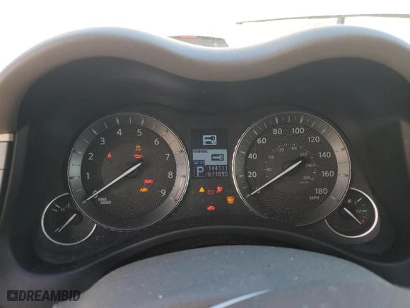 2012 Infiniti M37 with VIN JN1BY1AP6CM330115, listed as a Copart auction lot 85227424 with 144111 miles and Salvage Title. Bid and sale history available at carsss.com. Image 9.